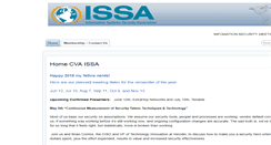 Desktop Screenshot of centva.issa.org