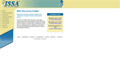 Desktop Screenshot of nj.issa.org