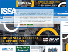 Tablet Screenshot of issa.com