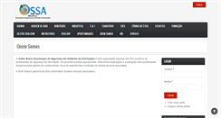 Desktop Screenshot of issa.org.br