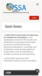 Mobile Screenshot of issa.org.br