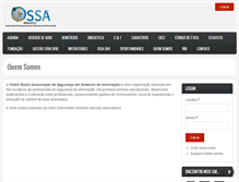 Tablet Screenshot of issa.org.br